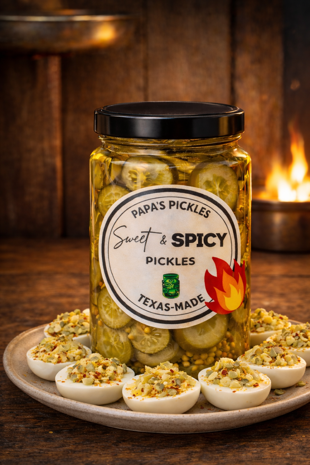 Sweet and Spicy Extra Hot Pickles